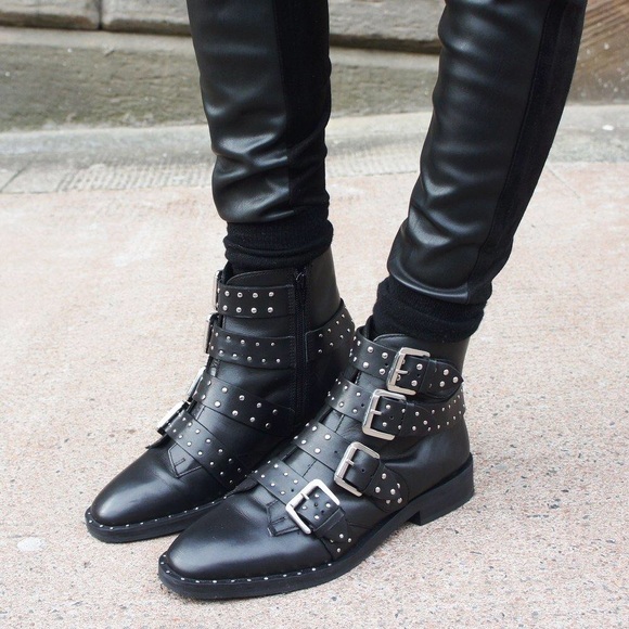 Topshop studded ankle boots Clearance